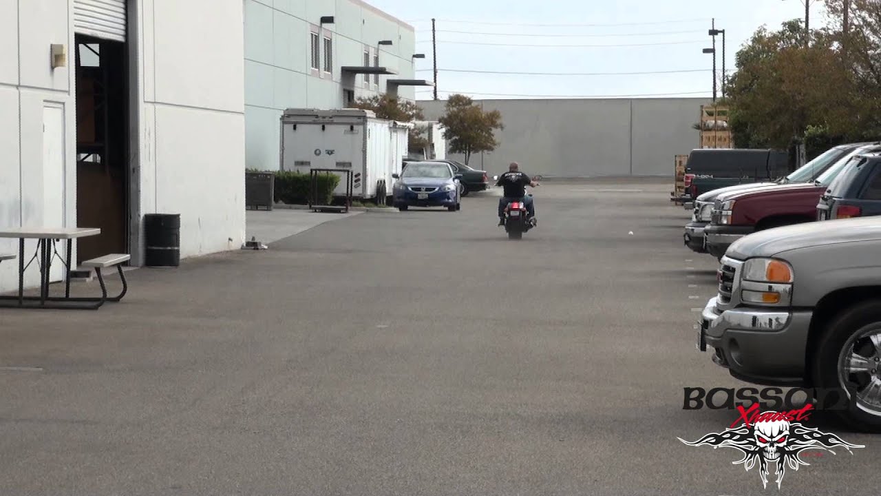 Victory Hammer with Bassani Xhaust 2 into 1 Road Rage