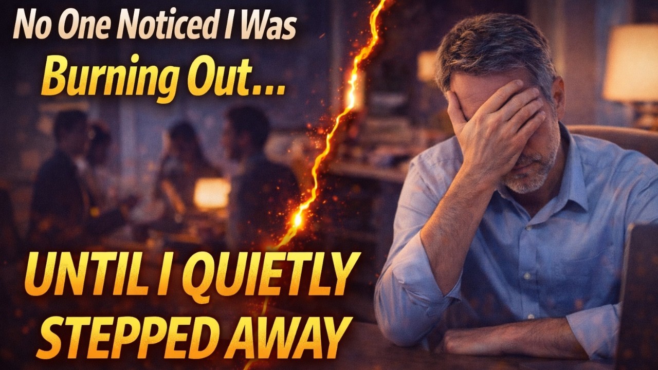 No One Noticed I Was Burning Out — Until I Quietly Stepped Away