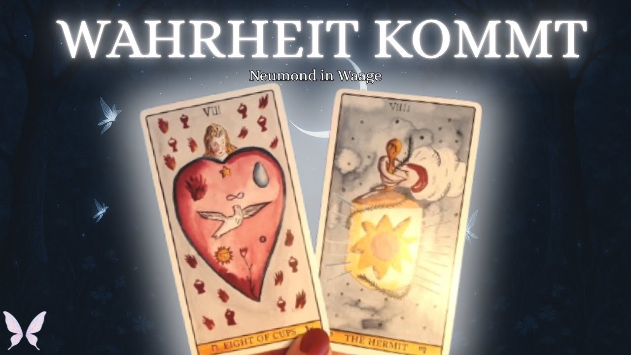 Tarot zum Waage Neumond ♎🌑 Licht kommt hervor | Tarot Legung
