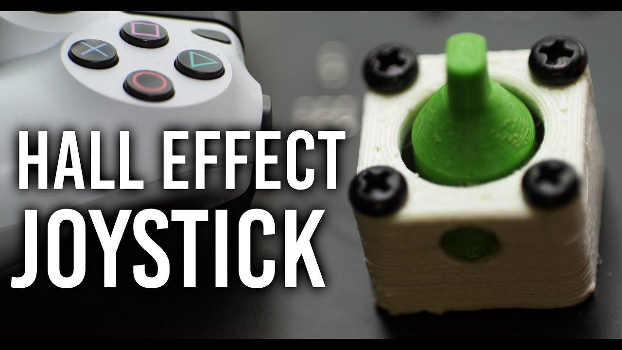 DIY hall effect joysticks