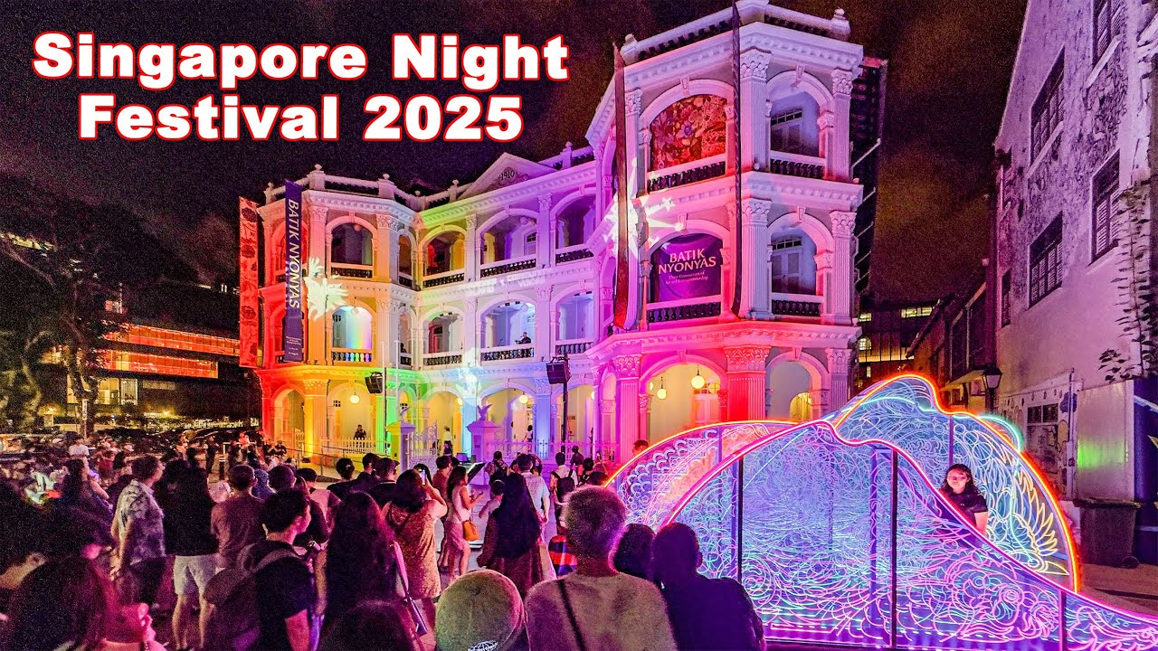 Singapore Night Festival 2025 - Opening day