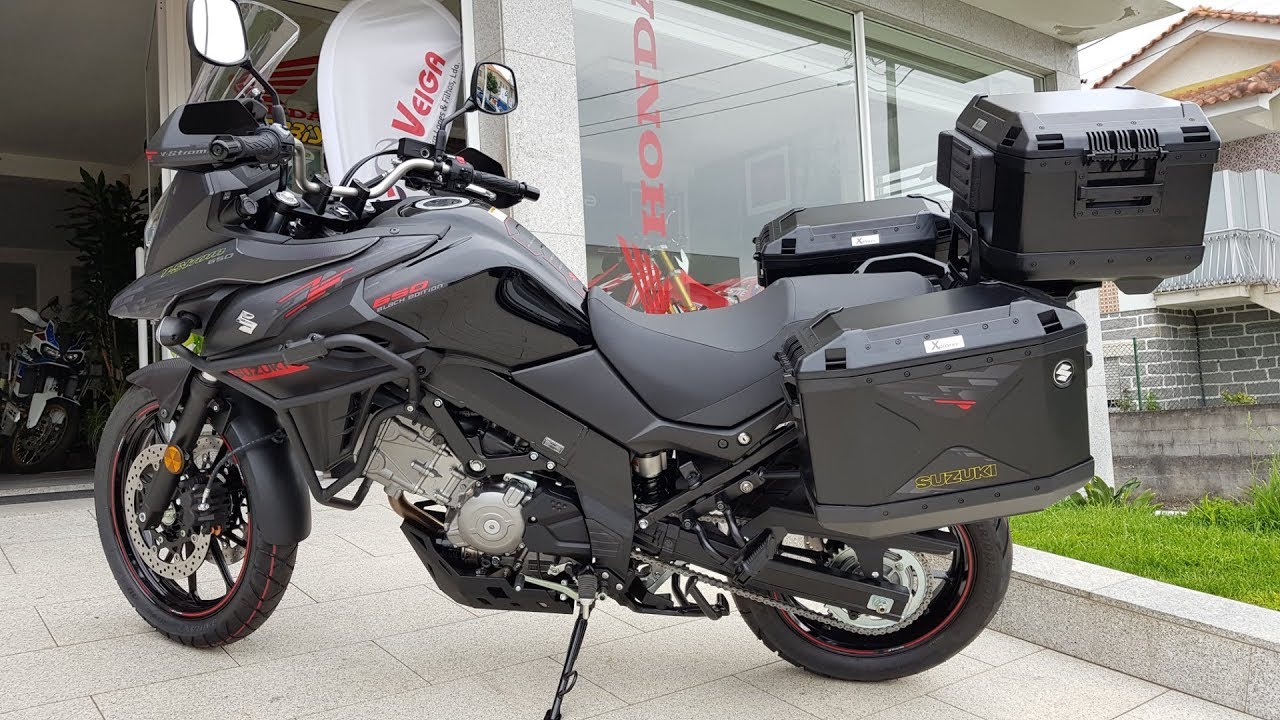 Suzuki V-Strom 650 Travel Pack - Black Edition