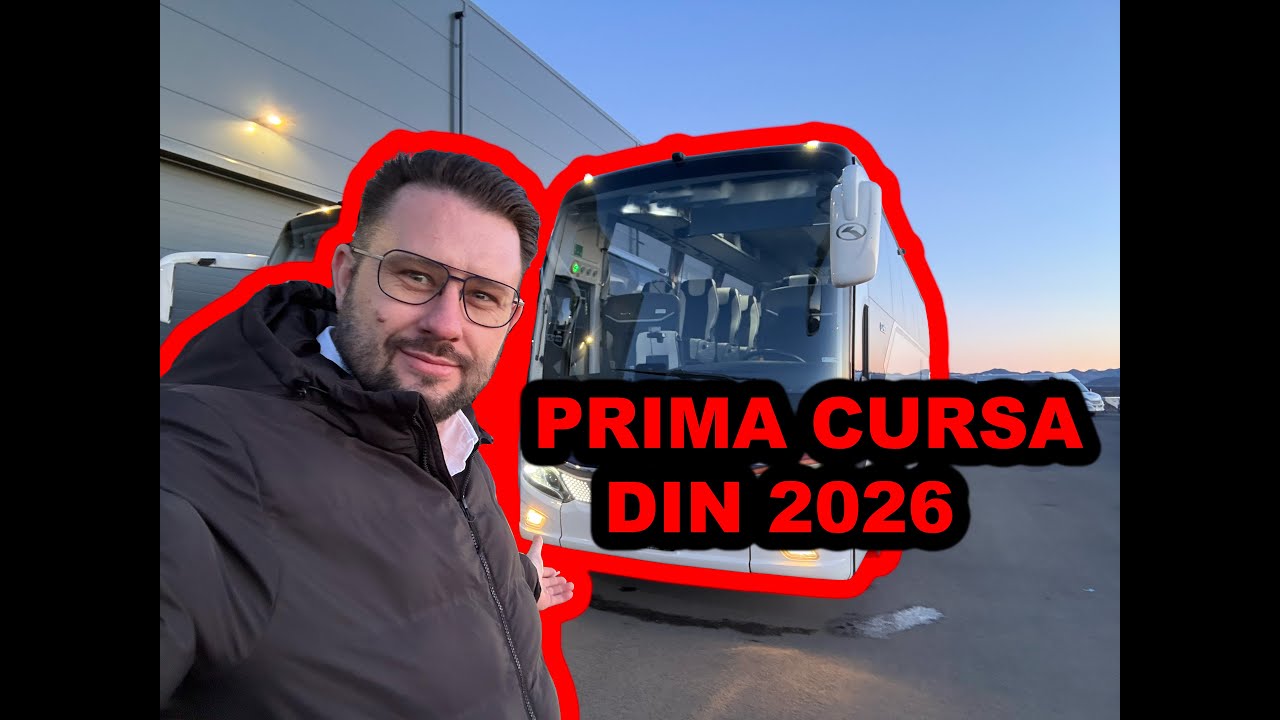 PRIMA CURSA CU AUTOCARUL IN 2026
