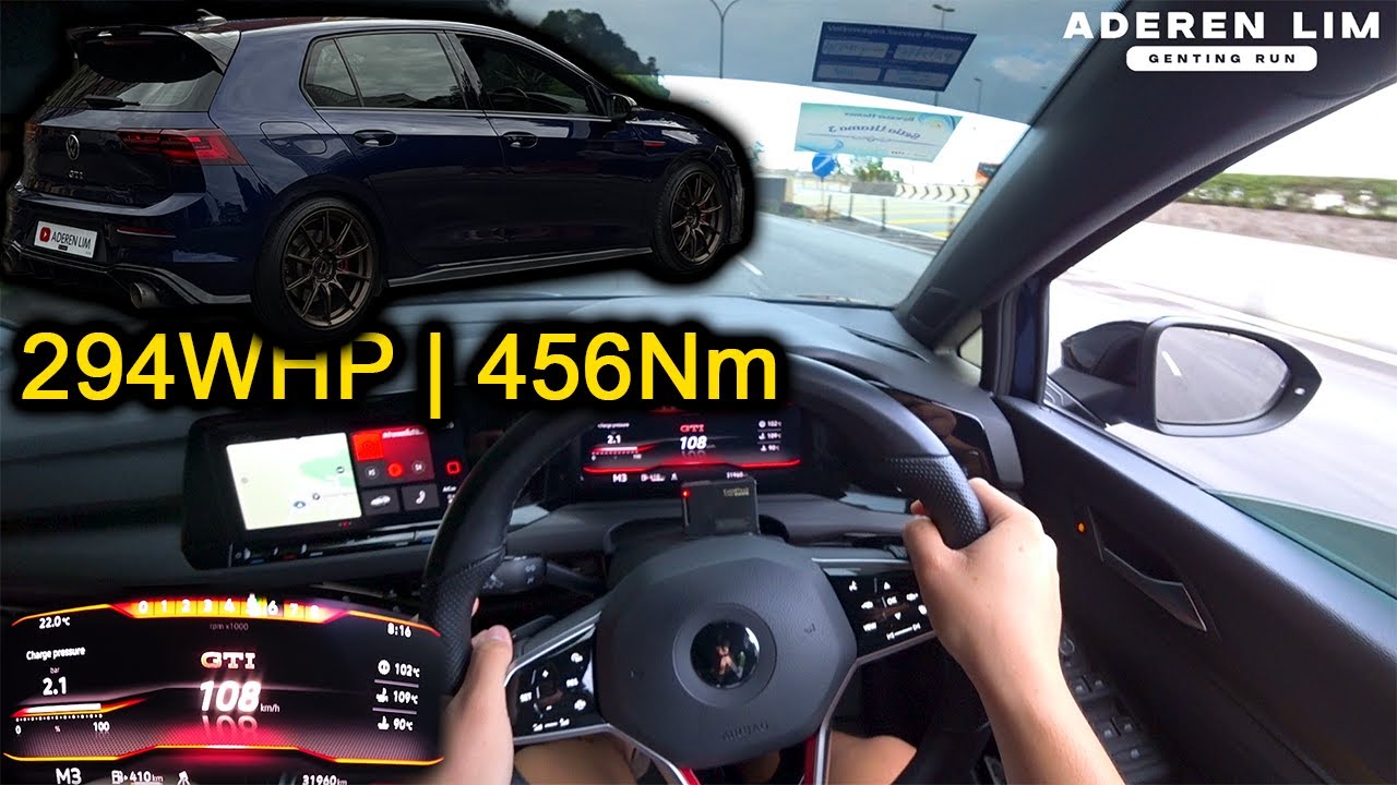 Part 2/2 | MK8 VW Golf GTI | Malaysia #POV [Genting Run 冲上云霄] [CC Subtitle]