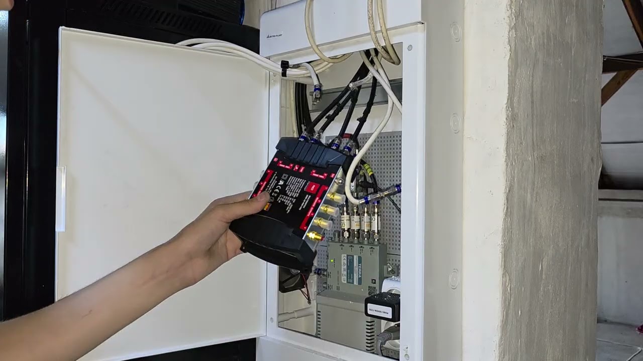 Montaż multiswitha opticum w mojej instalacji