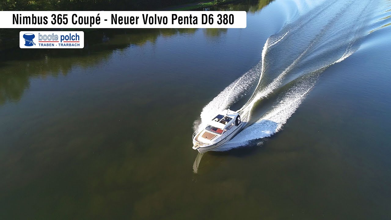 Nimbus 365 Coupé mit neuem Volvo Penta D6 380 PS