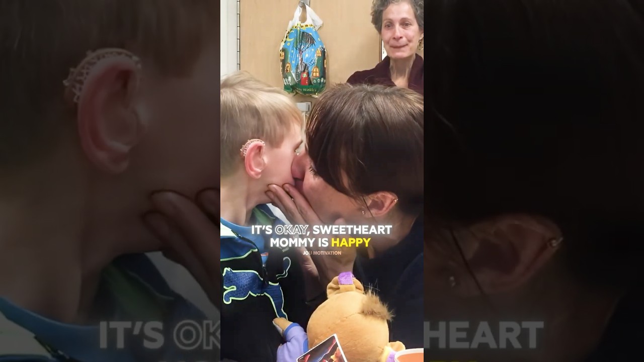 Young Boy Hears Mom&rsquo;s Voice For The First Time 🥹