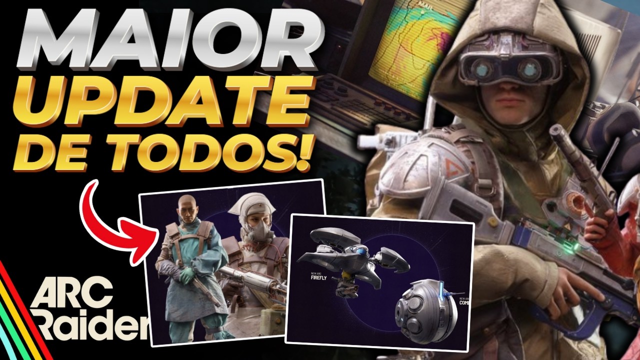 ARC RAIDERS: Atualização Céus Encobertos – Tudo Revelado! Dois NOVOS ARCS & Mudanças de Mapa
