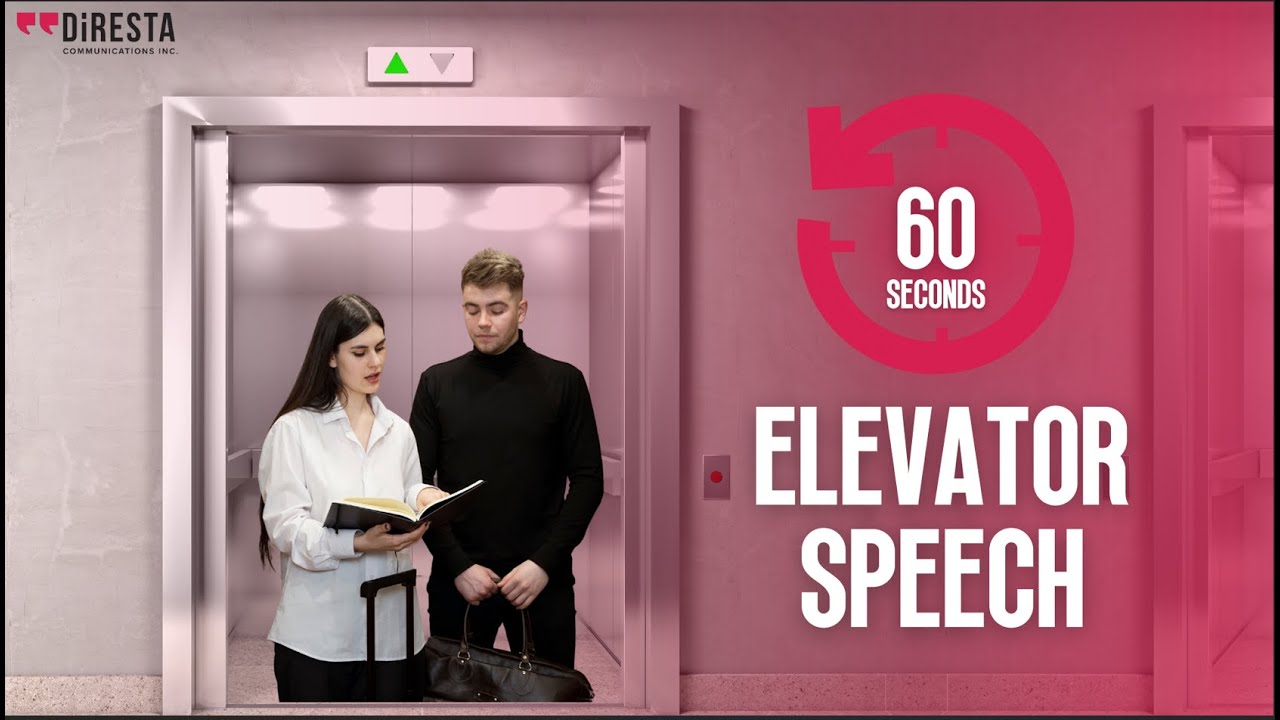 60 Second Public Speaking Pitch - Perfect Your Elevator Speech!
