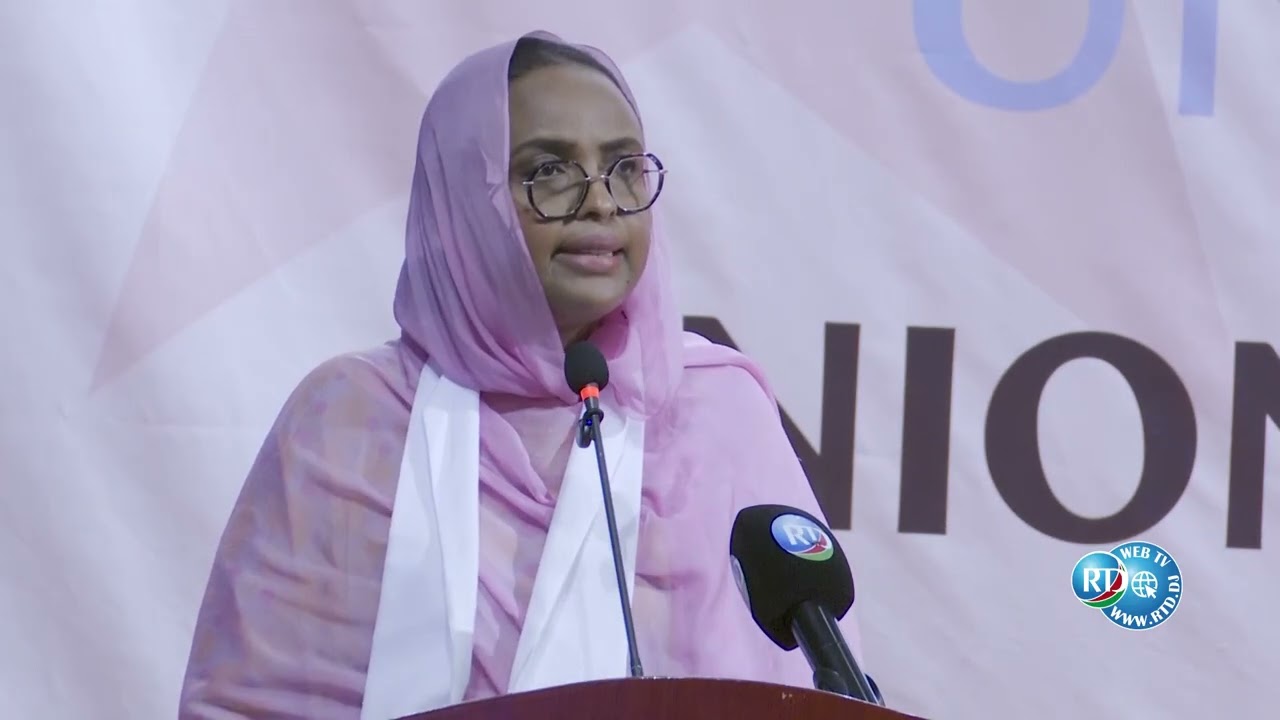 Discours d’Ileya Ismael Guedi, présidente du parti UDJ
