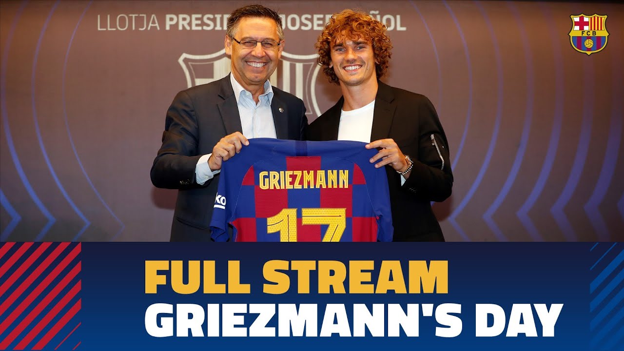 FULL STREAM | Antoine Griezmann's presentation at Camp Nou