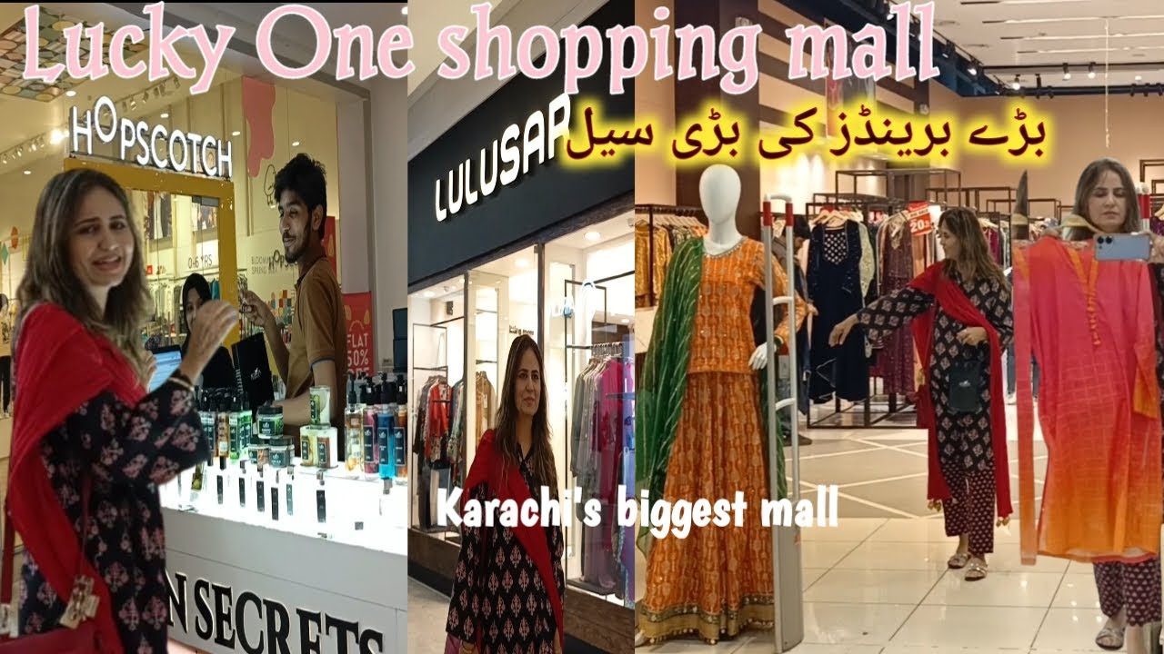 Shopping Day | Branded dresses | Lucky one Mall Karachi