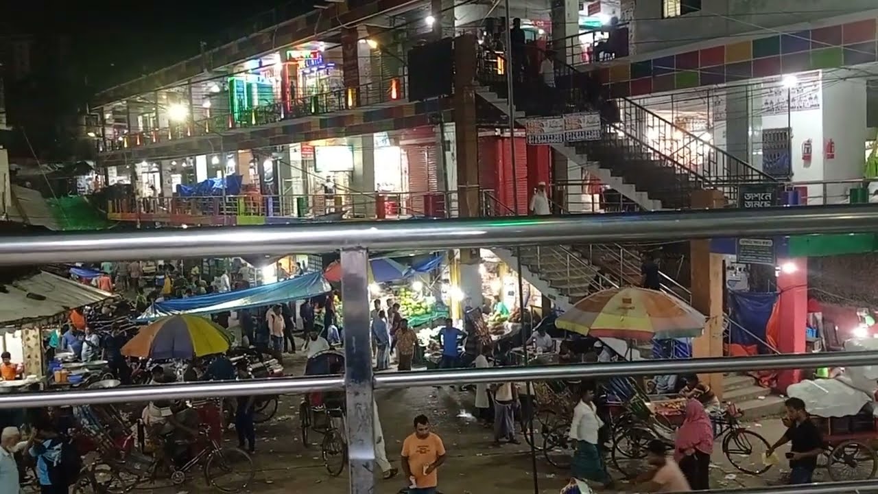 Dhaka New Market | Kacha Bazar | Chondrima Supper Market.