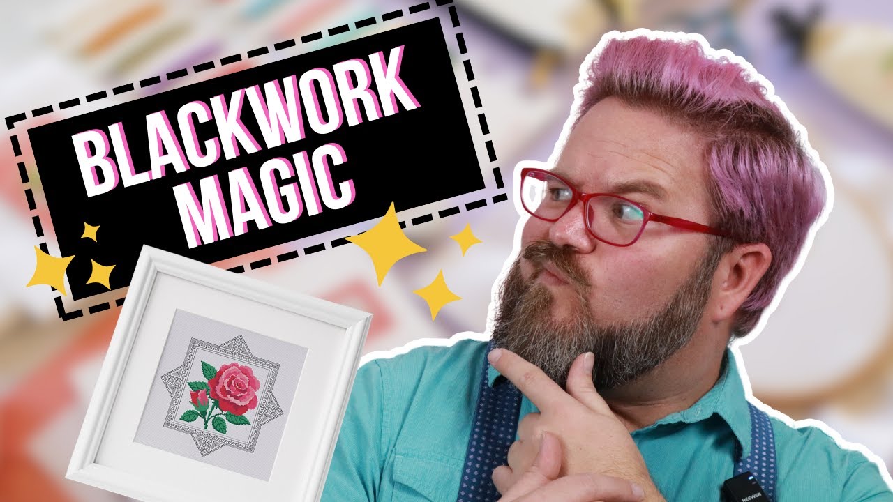 What You Need to Know About Blackwork  | Caterpillar Cross Stitch