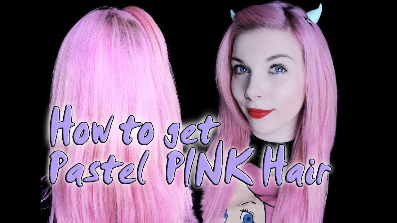PASTEL PINKE Haare mit Directions tönen - TUTORIAL