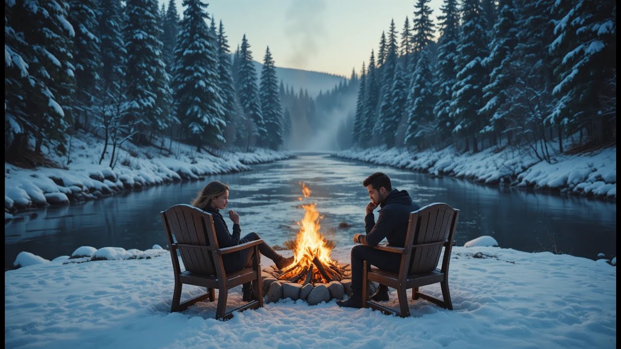 🔴 4K LIVE Fireplace 🔥 Cracking fire sounds. Relaxing and pleasant atmosphere.🔥❄️