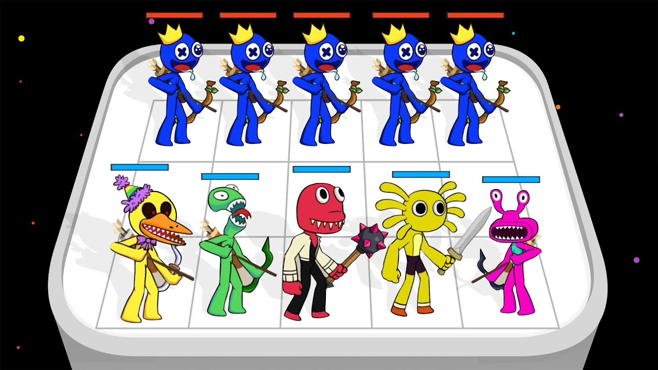 MERGE RAINBOW FRIENDS MONSTER (2D) - Merge Master, Merge Battles