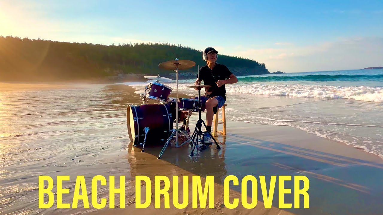 DRUM COVER ON THE BEACH??!!!