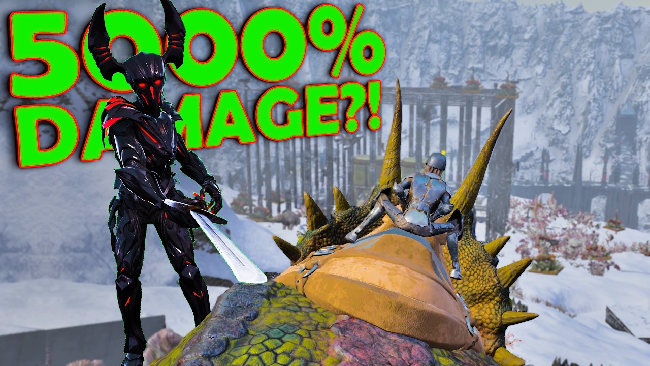 Wrogi Sojusz użył NOWYCH PRZEDMIOT&Oacute;W TRYBU BOGA do obrony! Oficjalny odcinek PvP ARK nr 5