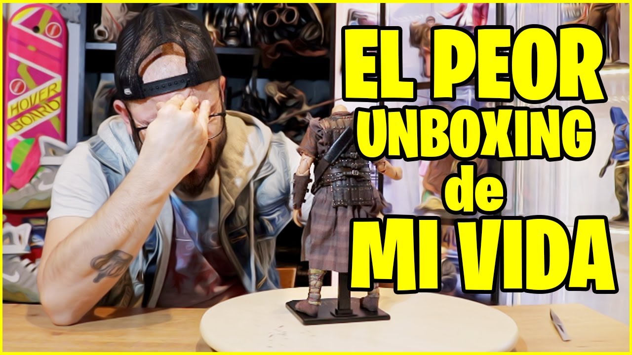 😱EL PEOR UNBOXING DE MI VIDA! La figura SE ME DESHACE en las manos!!