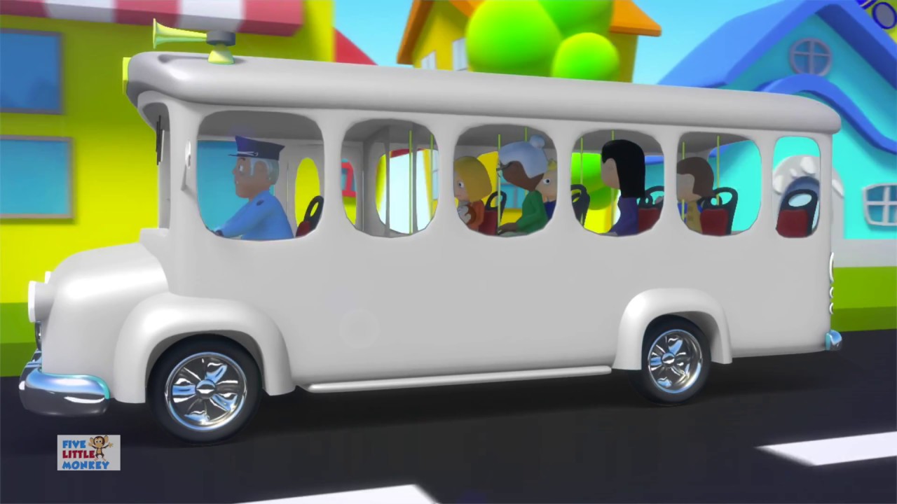 Wheels On The Bus | School Bus Song | Nursery Rhymes | Songs Videos For Kids And Babies