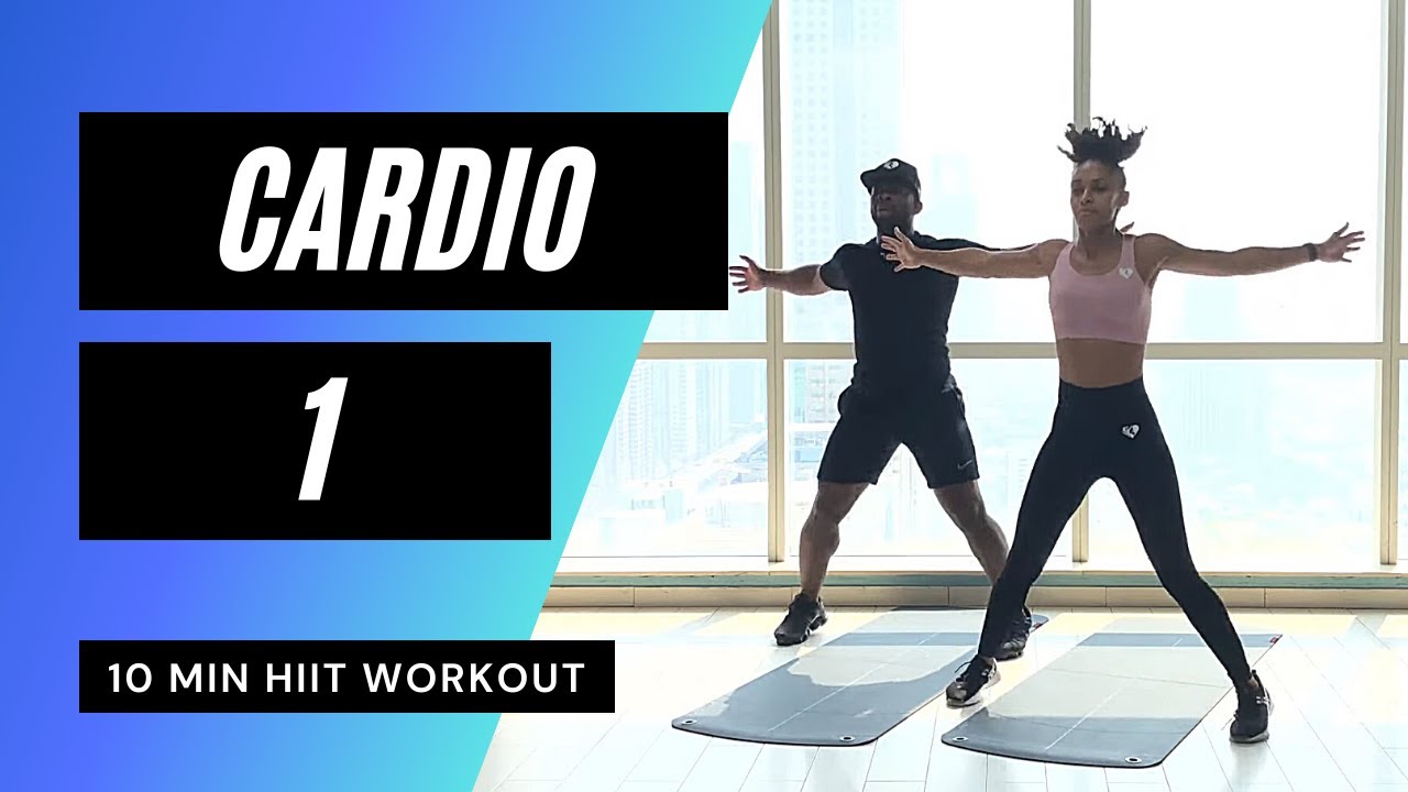 10 MIN HIIT WORKOUT CARDIO SESSION | MrandMrsMuscle