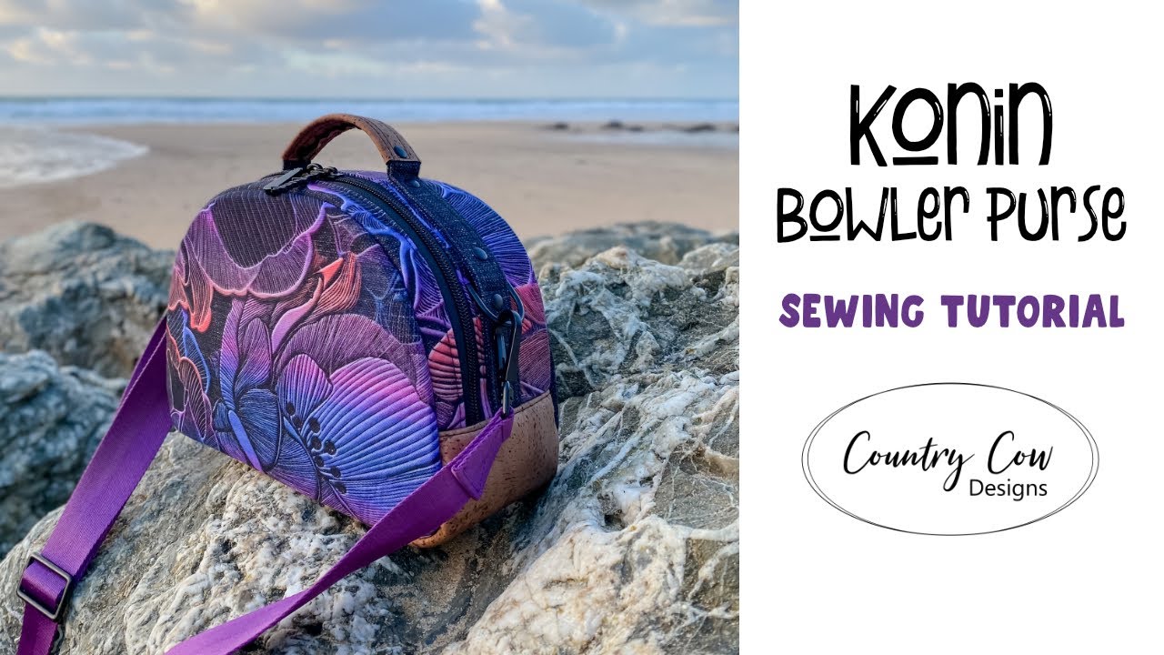 Konin Bowler Purse | Full Bag Making Tutorial