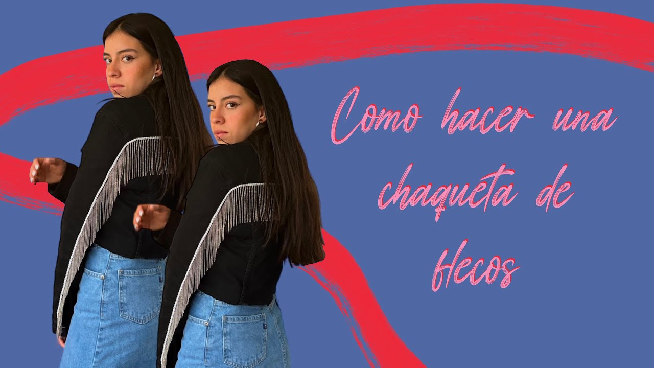 Como hacer una chaqueta de flecos
