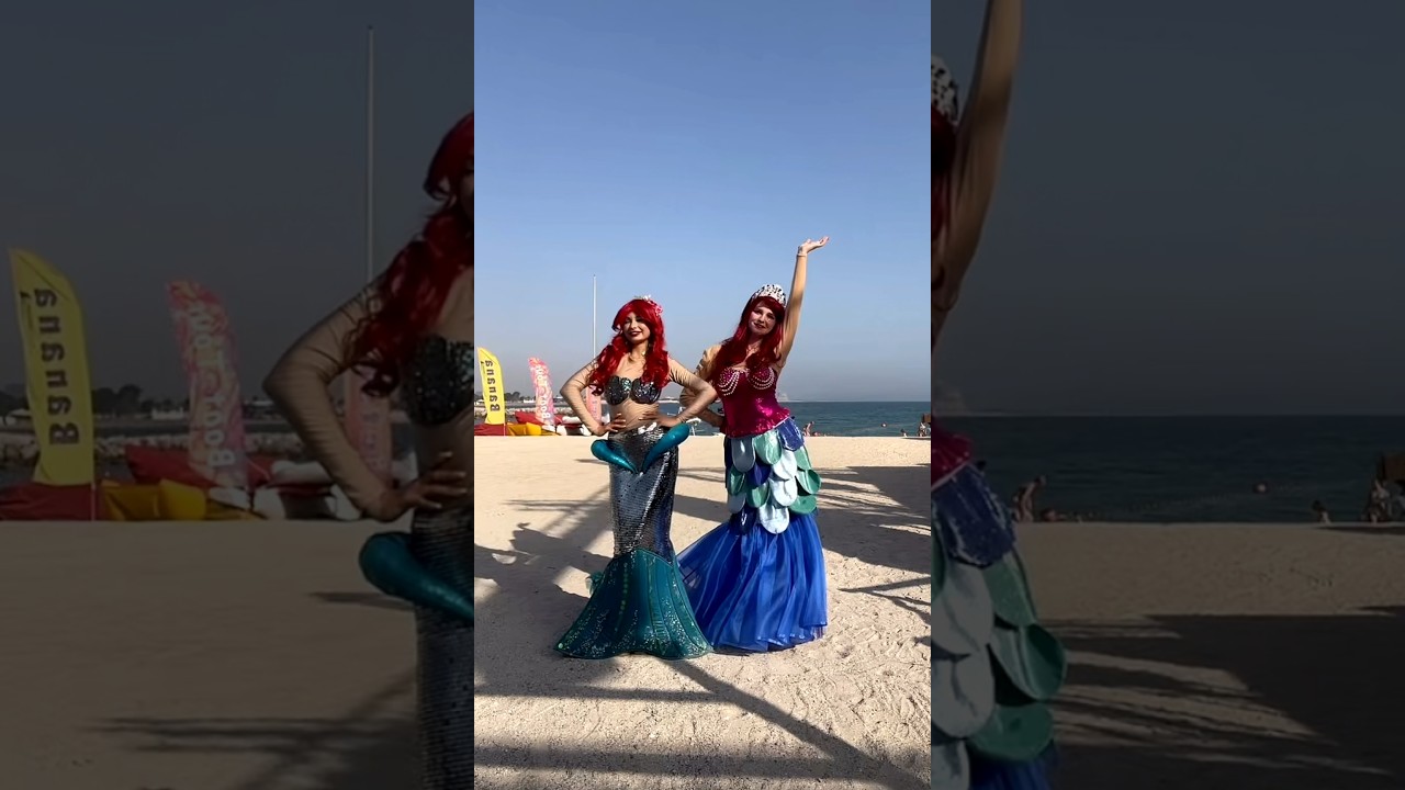 Mermaid couple #kidsshowuae  #kidsshow #showdubai