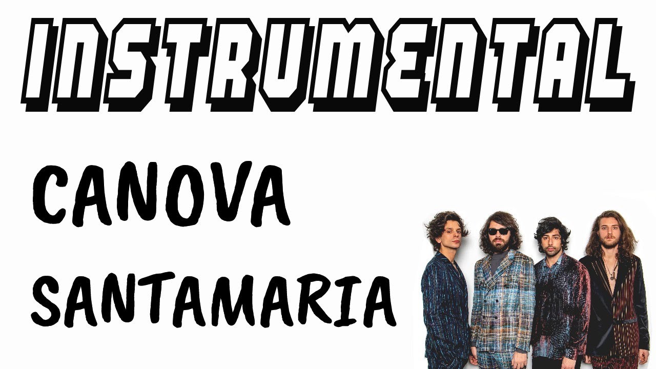 Canova - Santamaria [BASE STRUMENTALE + TESTO]
