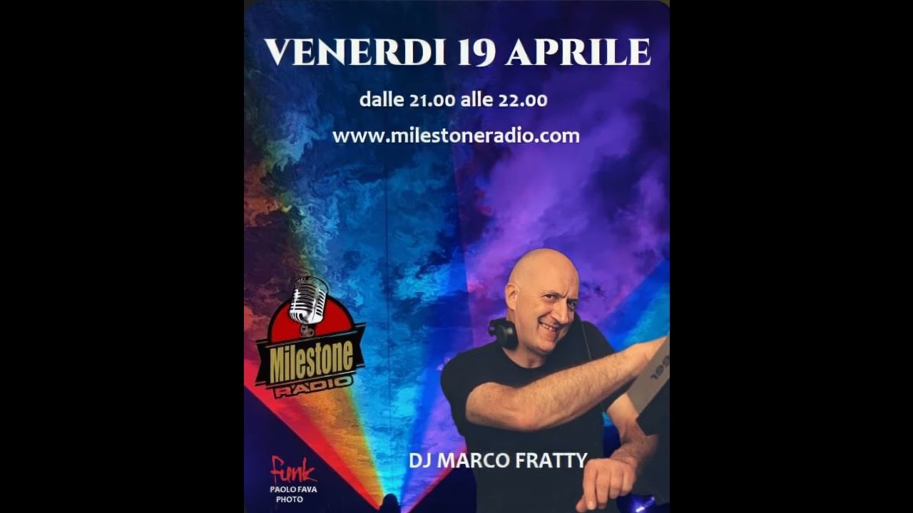 Dj Marco Fratty (Boomerang) Milestone Radio session 19.04.2024