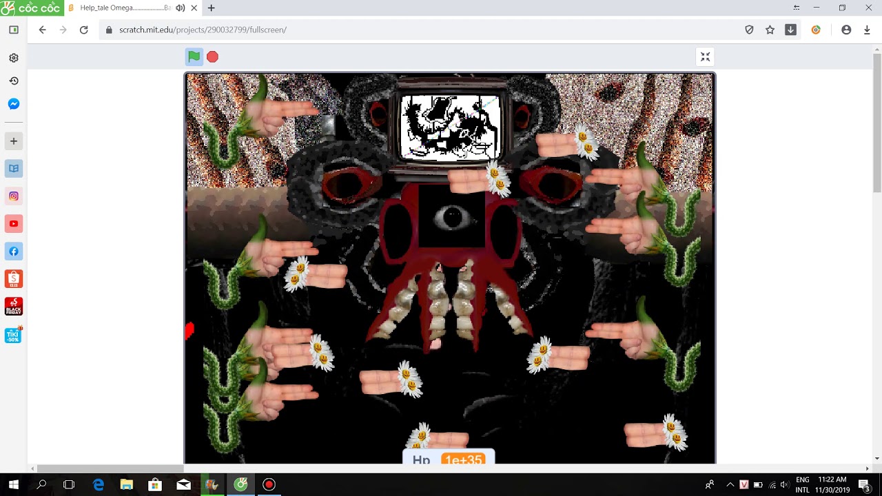 video 64 [Scratch] Help_tale Omega Flowey.
