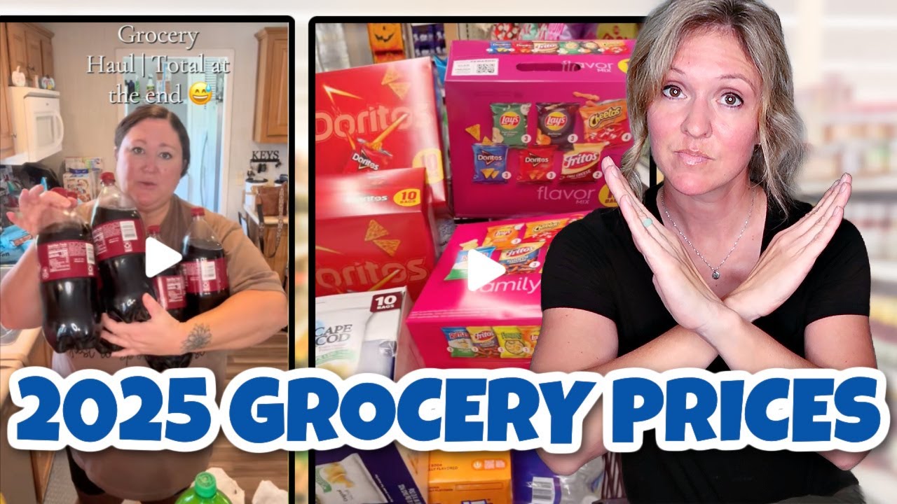 Why People Can't Save on GROCERIES 2025 | What Are People REALLY Buying at the Grocery Store?