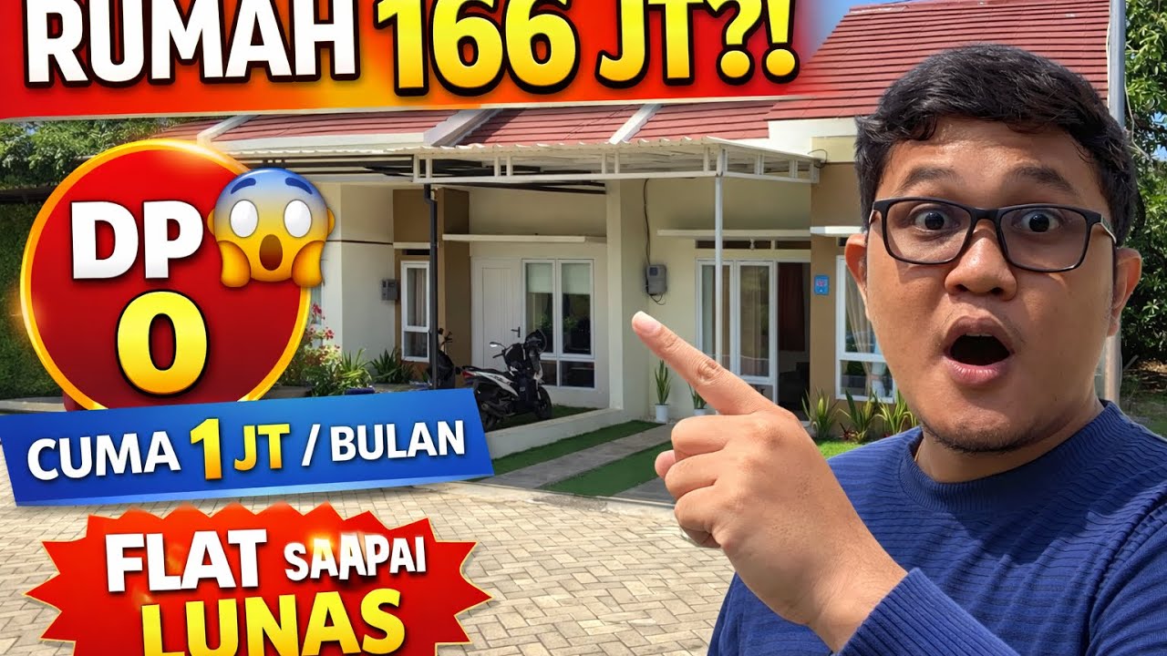 SERIUSAN DP 0 ⁉️RUMAH SUBSIDI HARGA 166 JT DI PASURUAN 😎