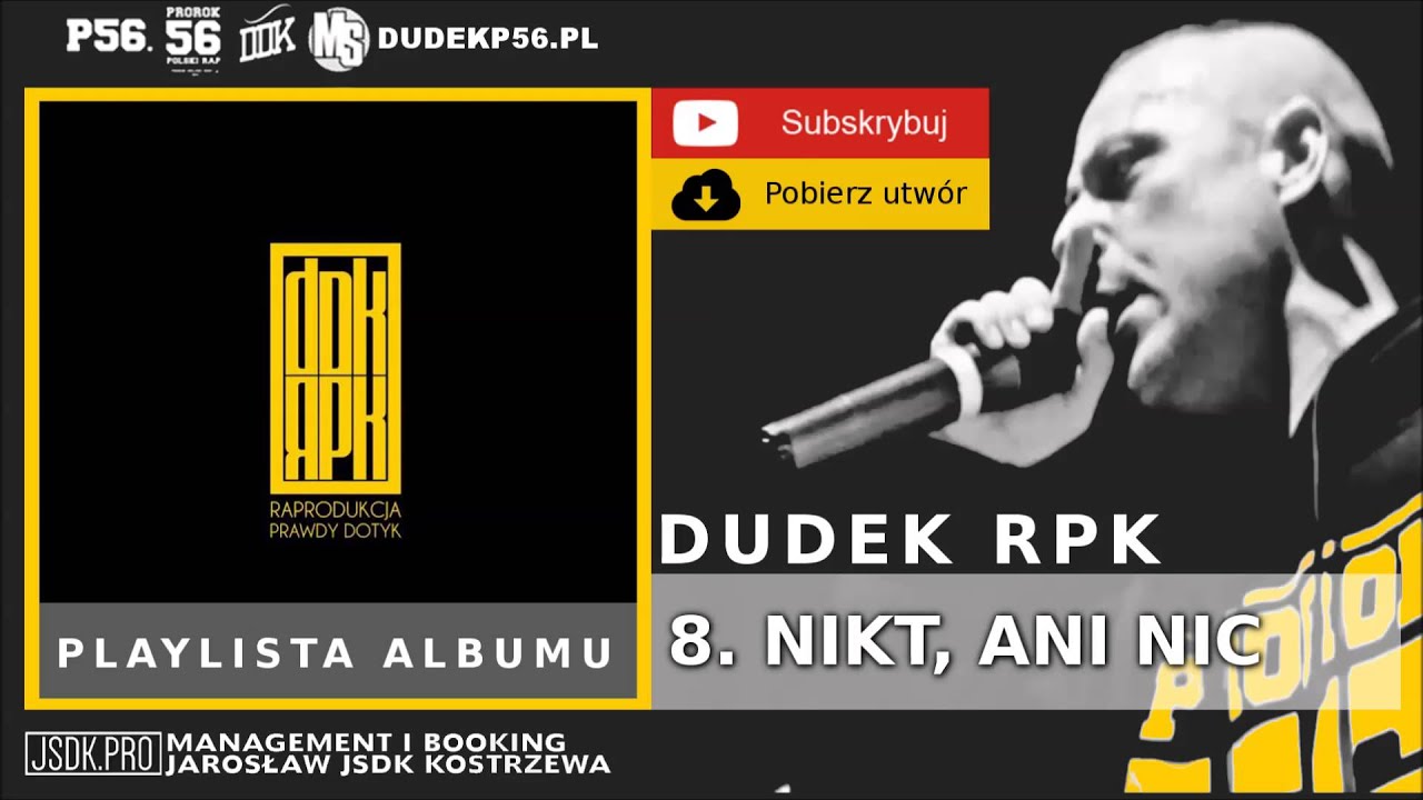 8. DUDEK RPK (2009) - NIKT ANI NIC FT.KRYPTONIM, BUCZER MUZ.NWS