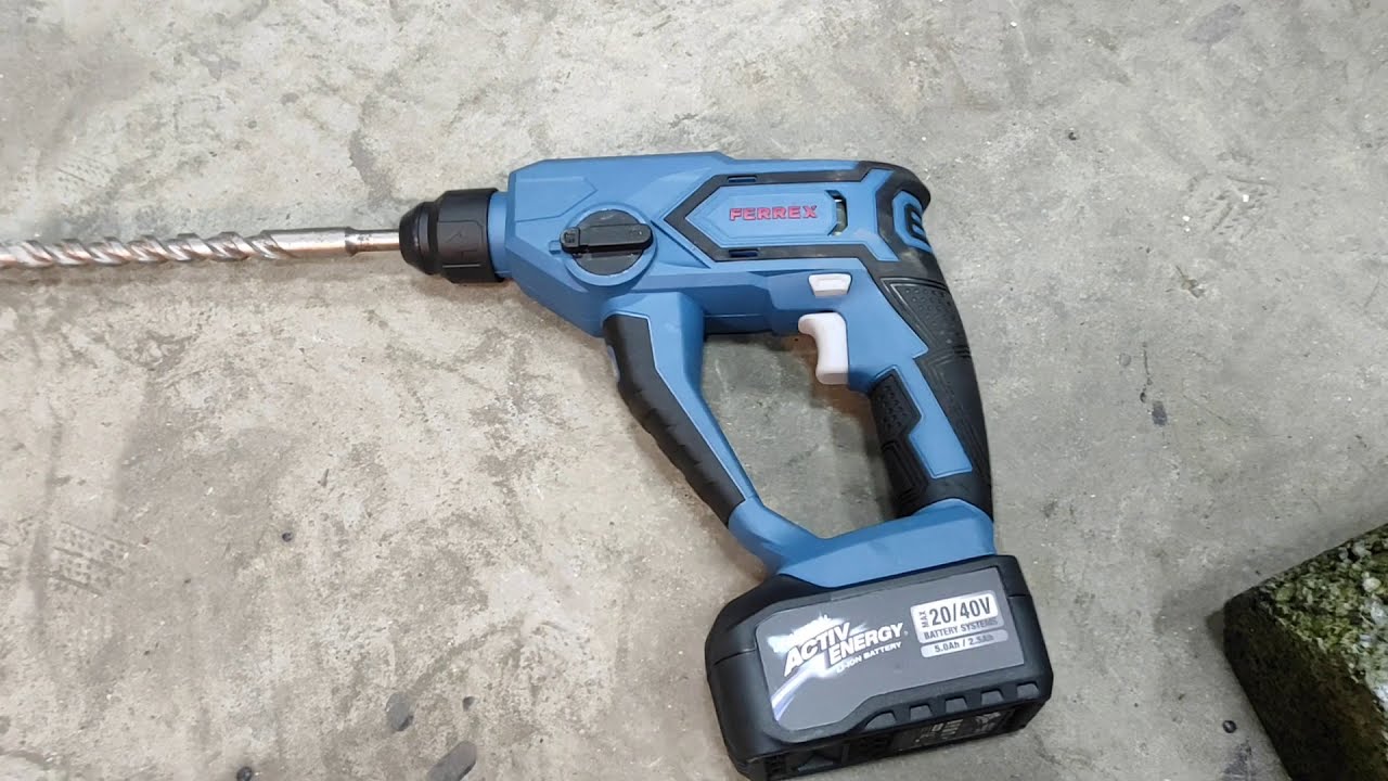 Aldi Ferrex sds drill - review/demonstration/overview