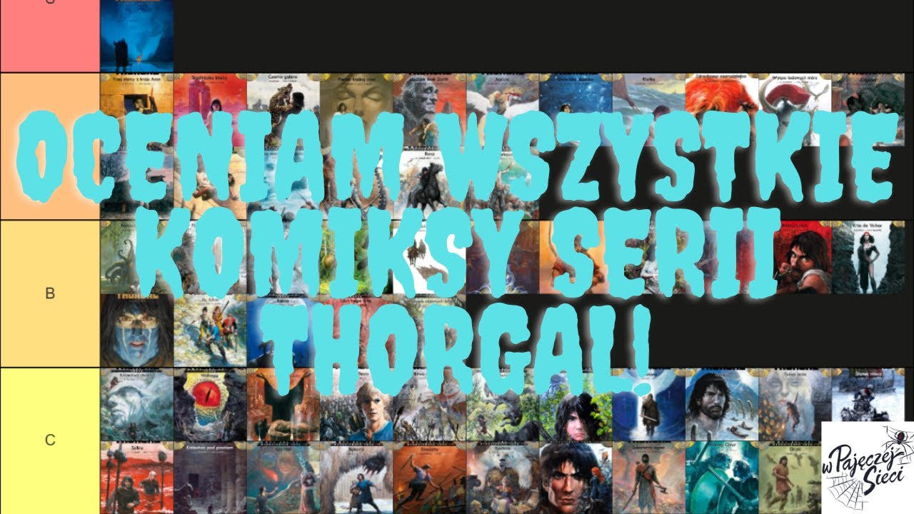 Oceniam wszystkie komiksy serii Thorgal - część druga, kategoria C
