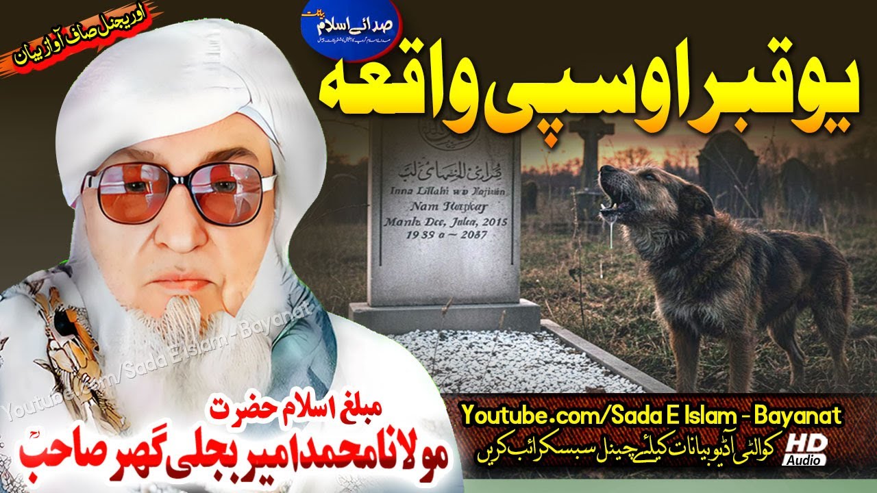 Molana Bijli gar  Bayan| Yo Qabar O Spee Waqea | دَ  گنھگار دَقبر حالات|مولانا بجلی گھر|