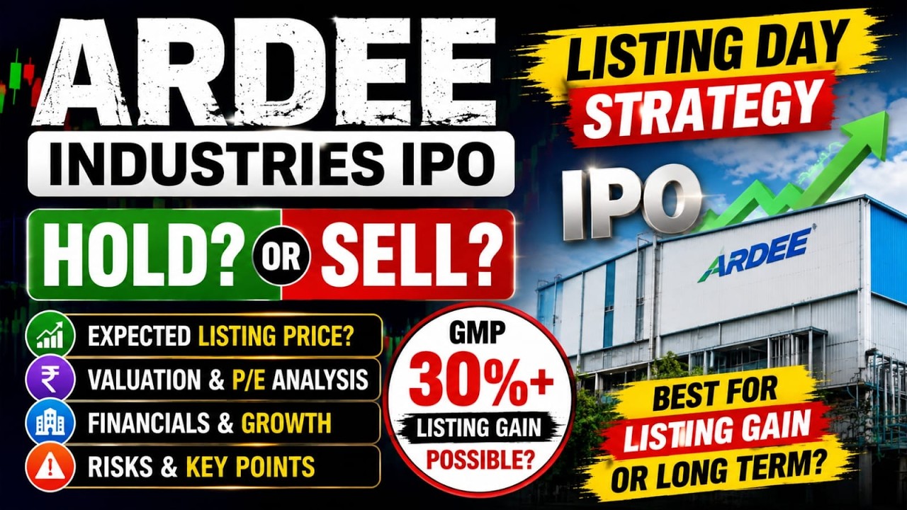 Ardee Industries IPO Listing Day Strategy - Hold or Sell ?