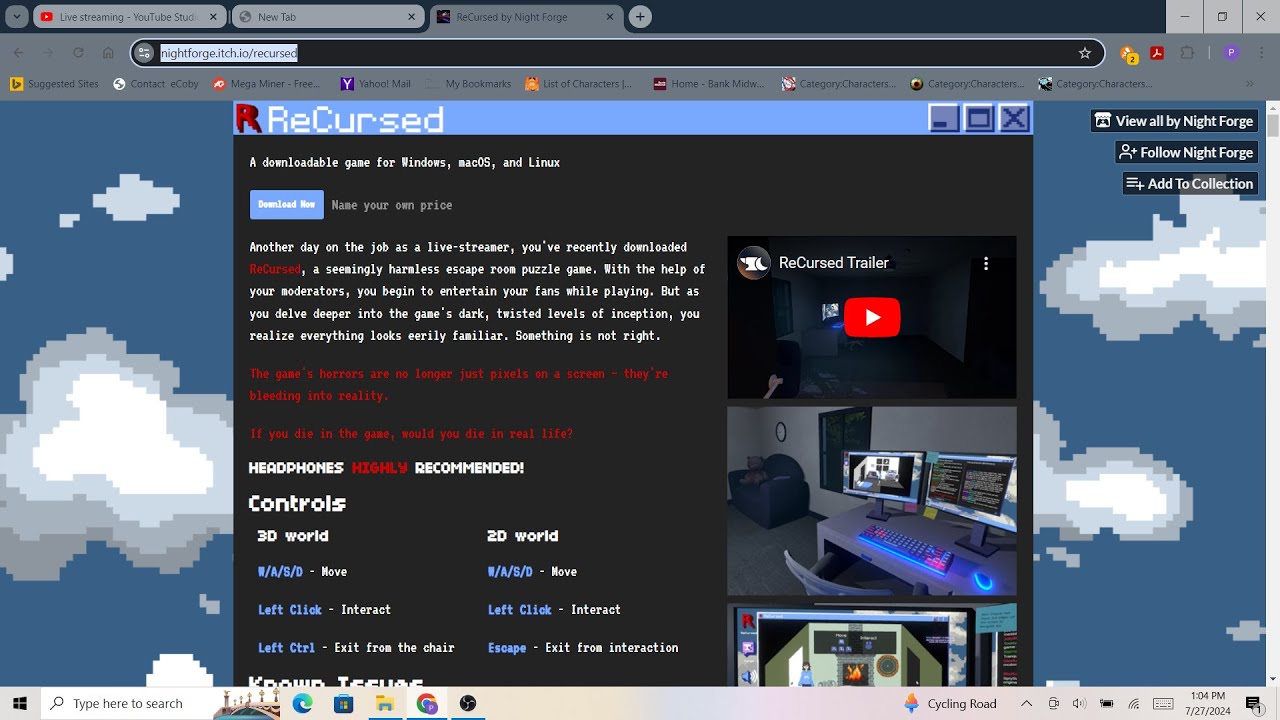 Playing recursed on 7/27/2024