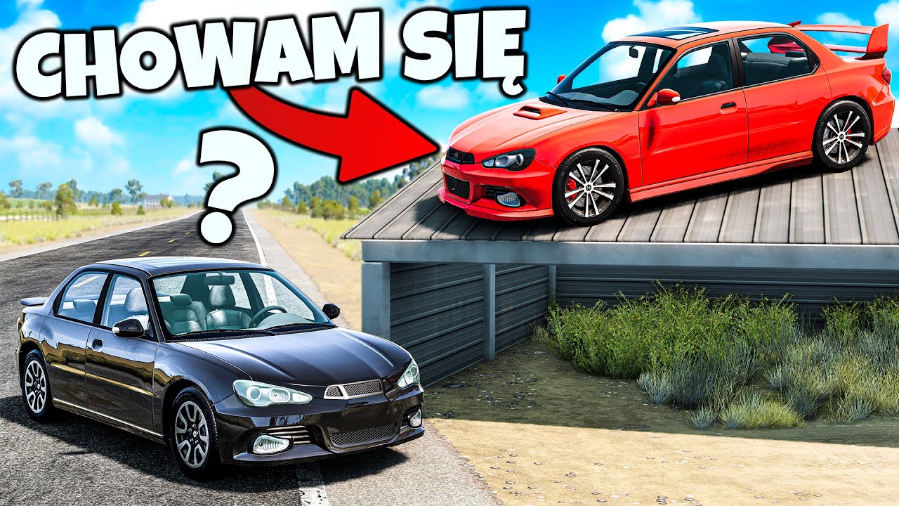 ❄️ CHOWANY SAMOCHODAMI NA WSI!? | BeamNG Drive|