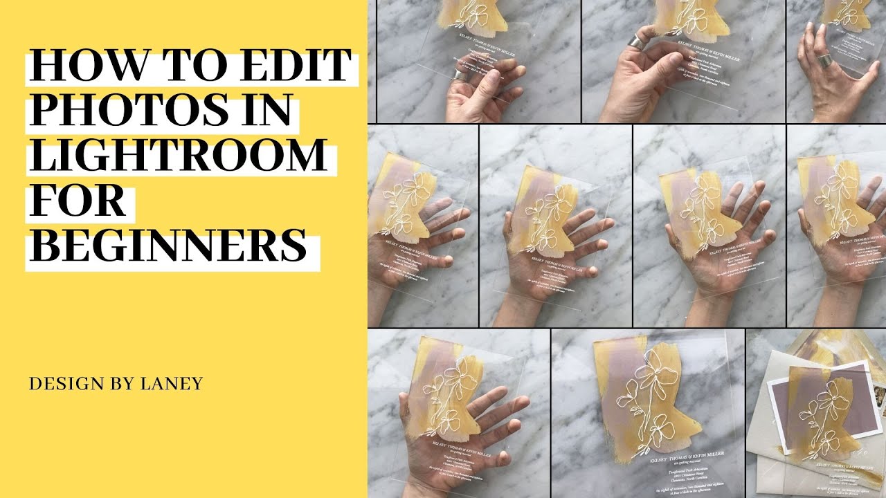 How to Edit Photos in Lightroom for Beginners | Lightroom Editing Tutorial