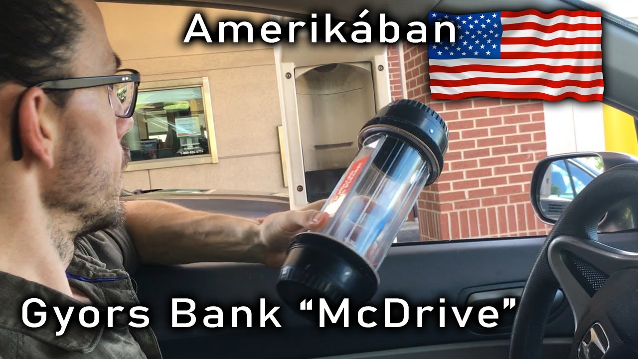 Amerikai Gyors-Bankolás McDrive Módra