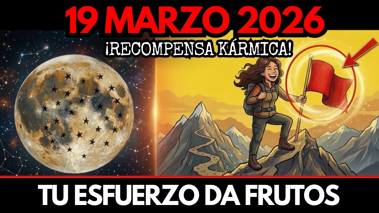 🌙 13 MARZO: La LUNA en CAPRICORNIO te DA lo que MERECES — RECOMPENSA TU ESFUERZO (3 SIGNOS ganan)