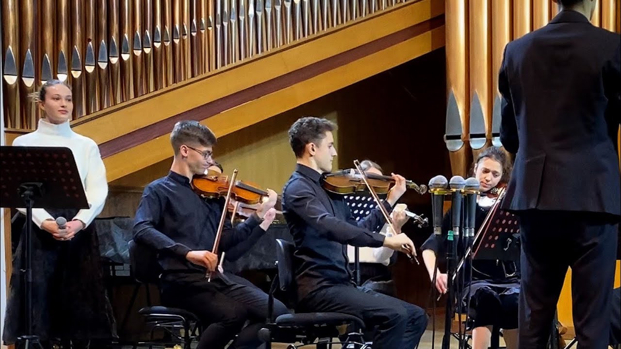 «На планету людей, на планету скорбей» участие камерного оркестра || Виктория Перебиковски