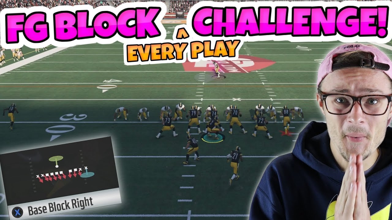 CAN I WIN BY PICKING FIELD GOAL BLOCK EVERY TIME?? EXTREME Madden 18 Online Challenge