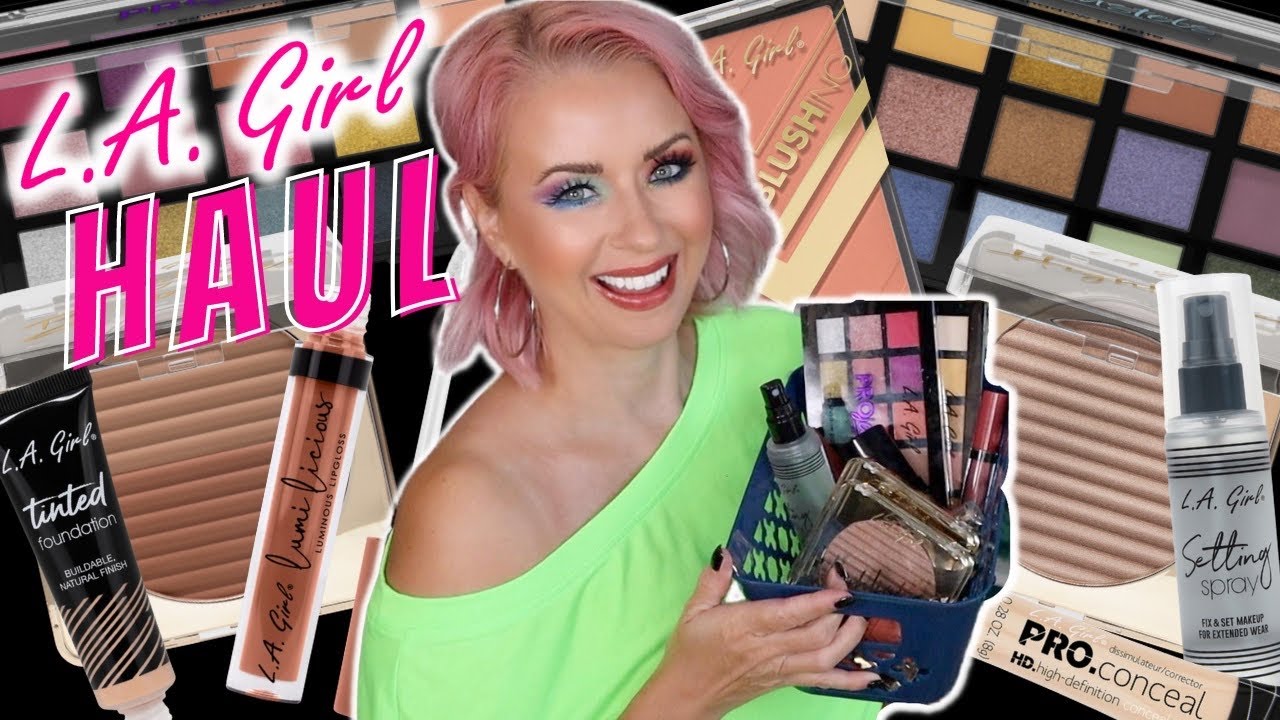Trying NEW LA GIRL Makeup! Let's See What's Good! Steff's Beauty Stash