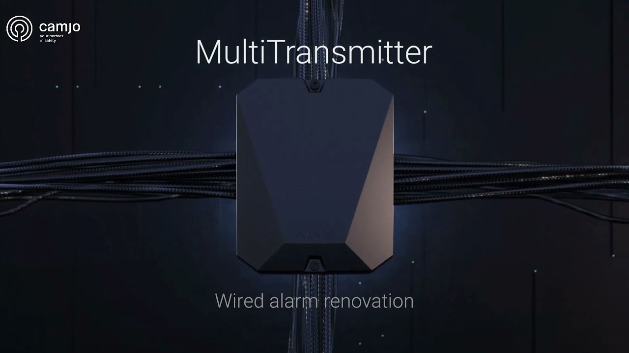 CAMJO ajax MultiTransmitter is a renovation of wired alarm