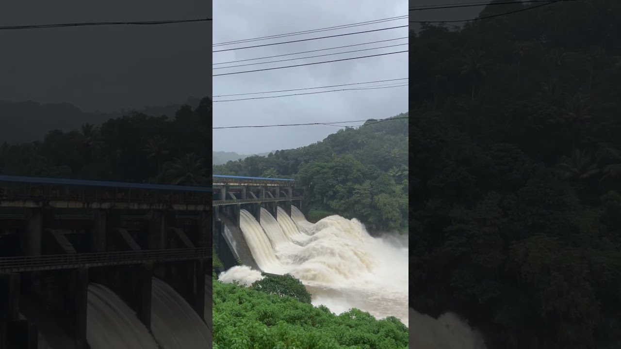 Idukki Dam in Monsoon Season #viral #shortsviral #kerala #keralanews