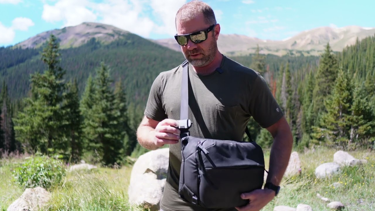 Обзор сумки-слинга Peak Design Everyday Sling 10L — большой вместимости для фотоаппаратов